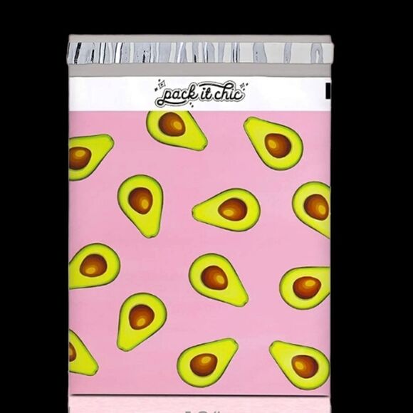 10 pc 5 polymailers 10 x 13 + 5 matching thank you cards - Picture 2 of 5